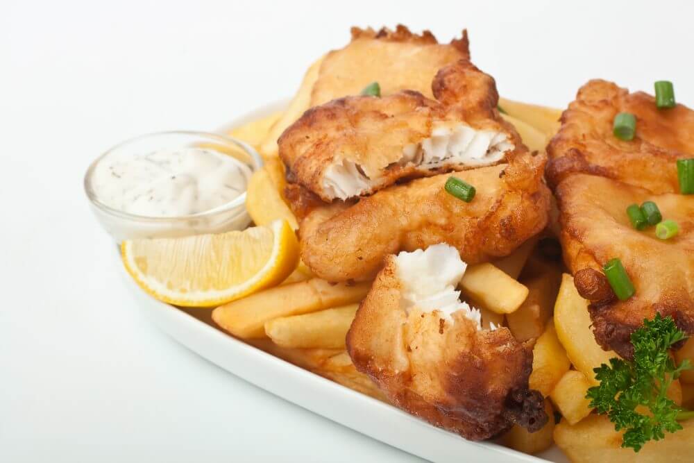 Beer Battered Halibut with Homemande Tartar Sauce The Butcher Shop, Inc.