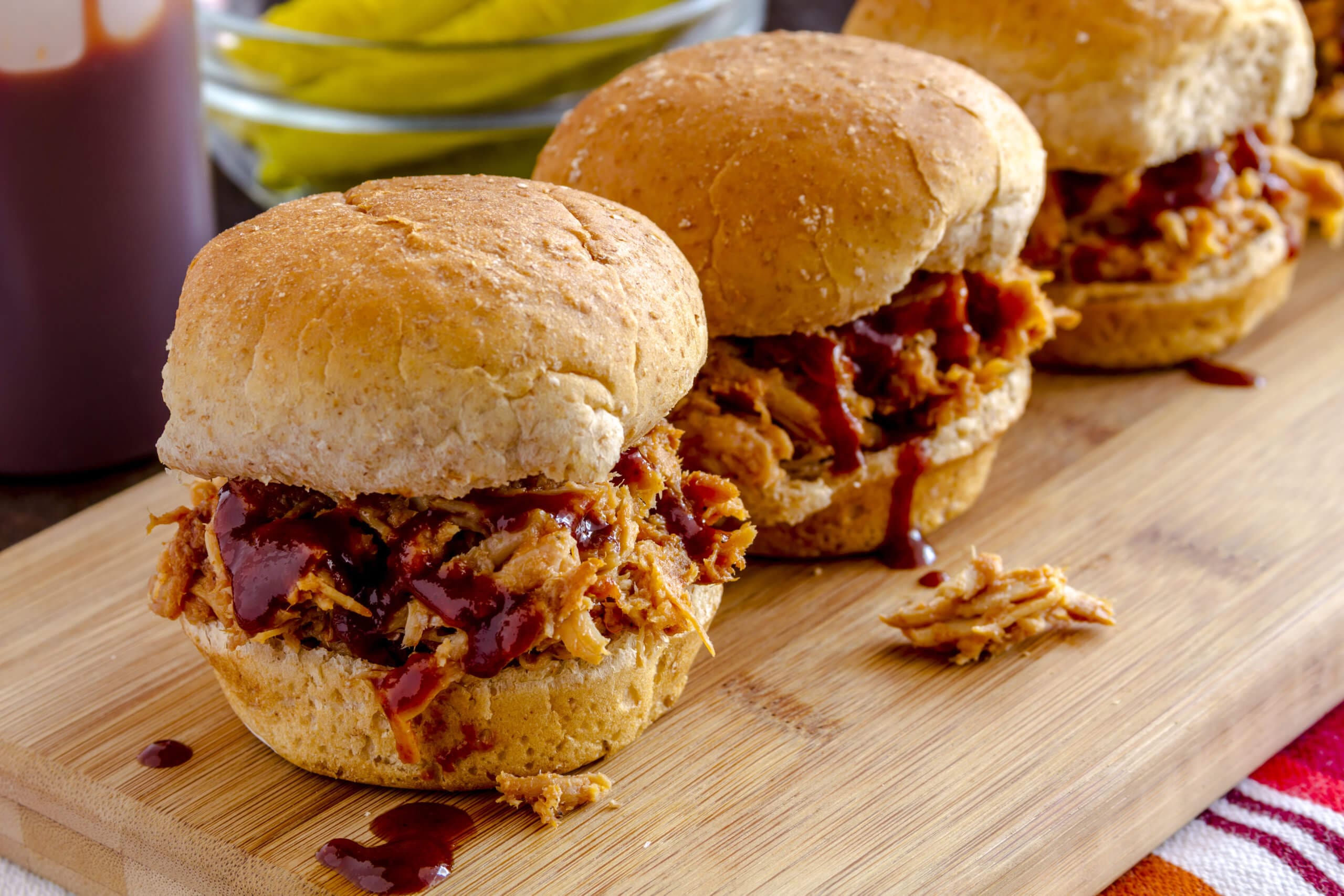 bbq-pulled-chicken-sandwiches-the-butcher-shop-inc