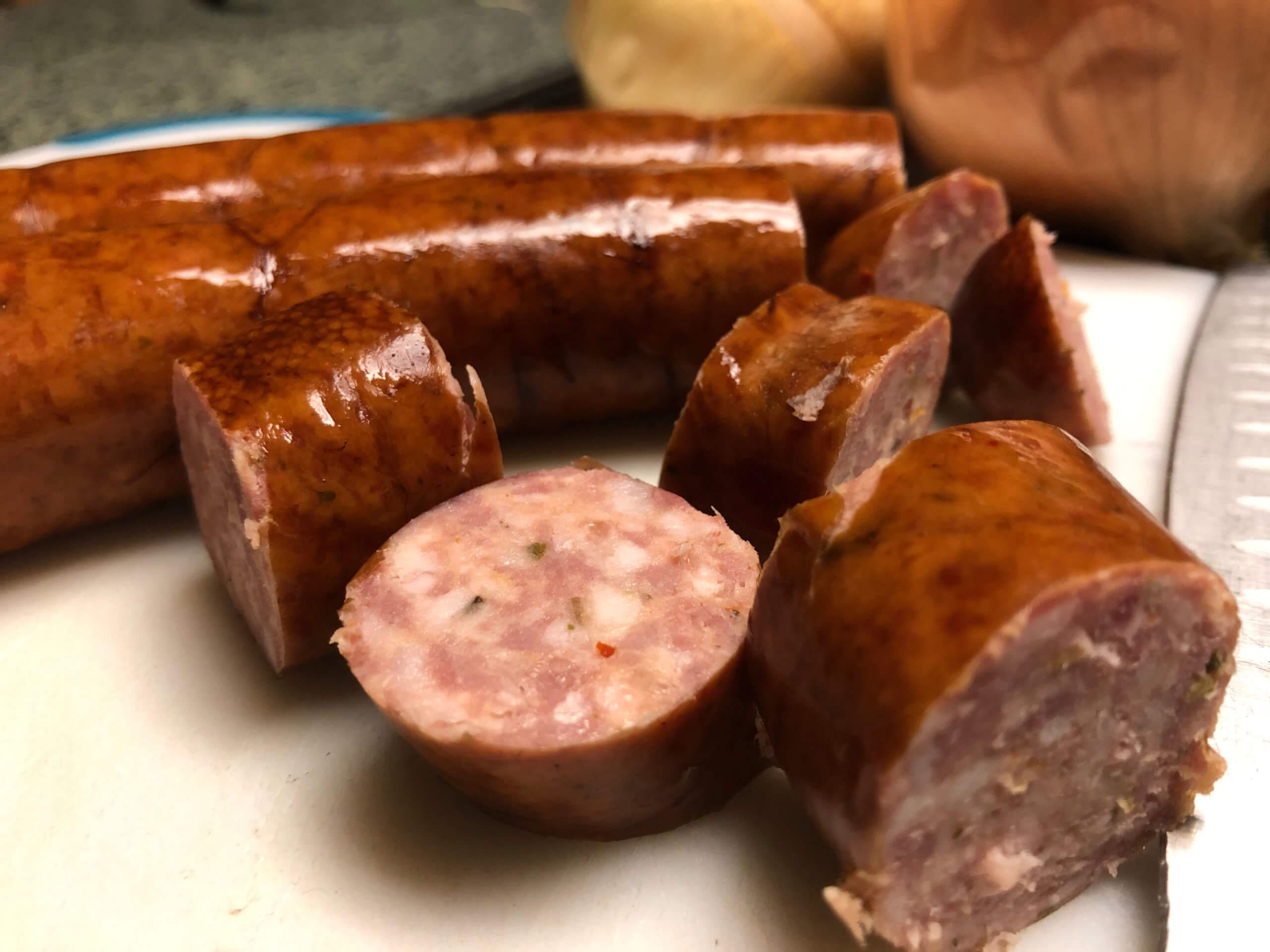 Chili with cheap andouille sausage