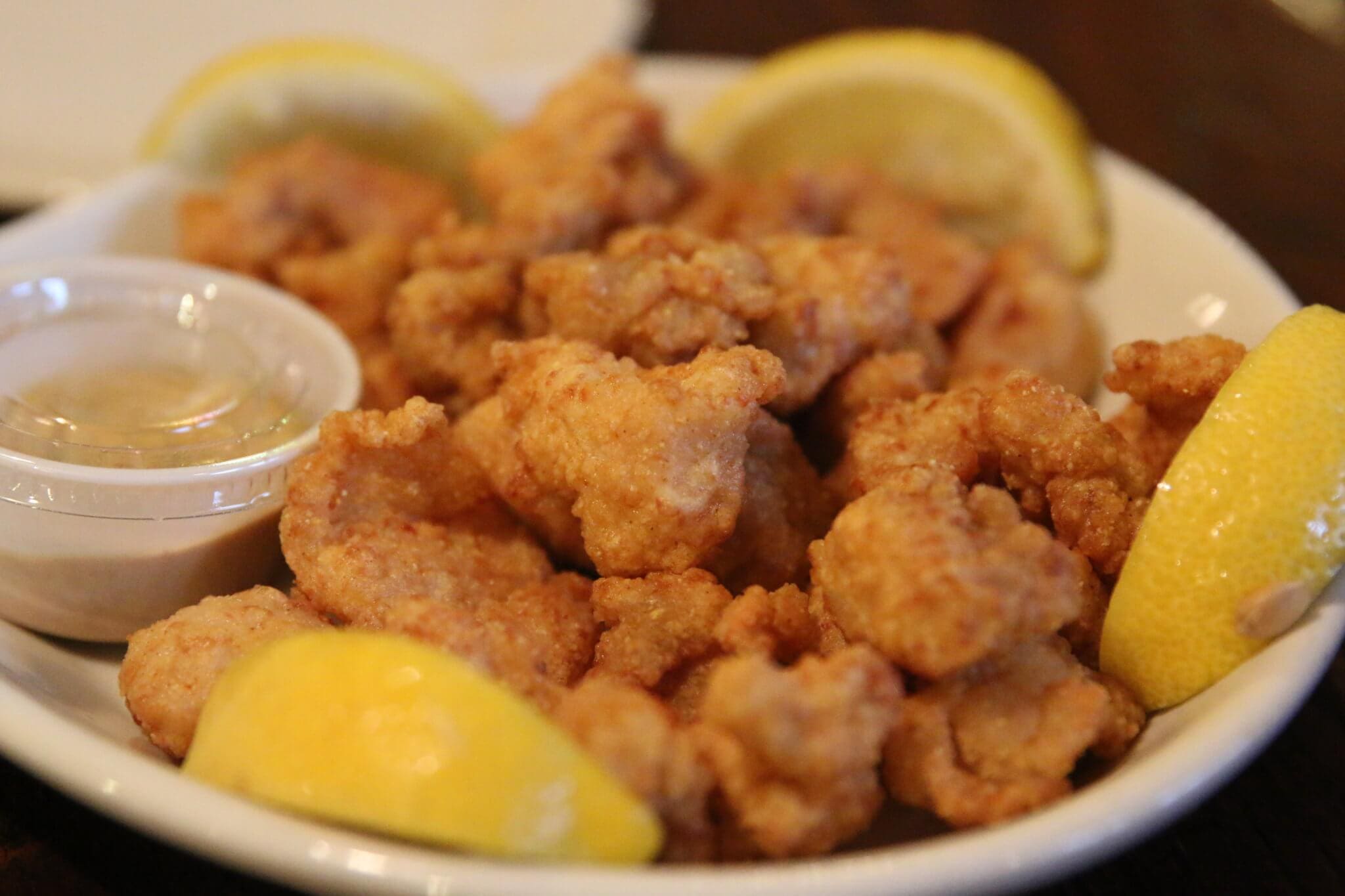 Try fried alligator bites at The Yard on Ingraham.