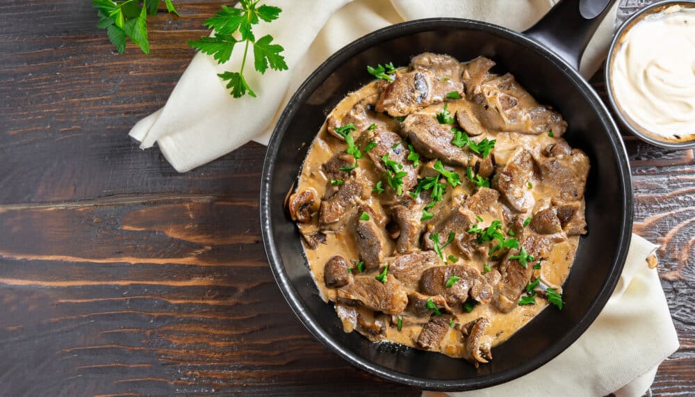 Beef Stroganoff with Mushrooms - The Butcher Shop, Inc.